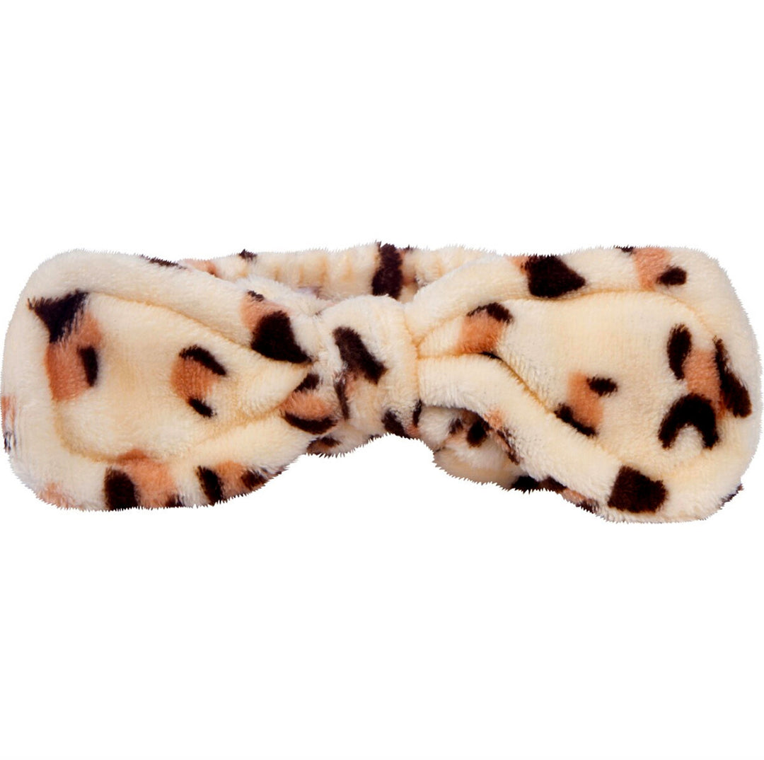 Cala PLUSH HEADBAND | سيلي كريم رأس مغطى بنقشة النمر