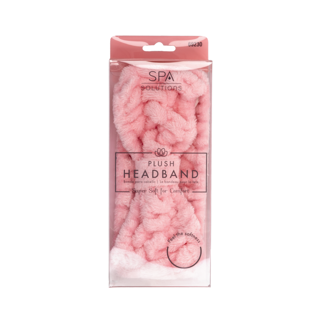 Cala Plush Headband- Soft Pink | كالا عصابة رأس باللون الوردي