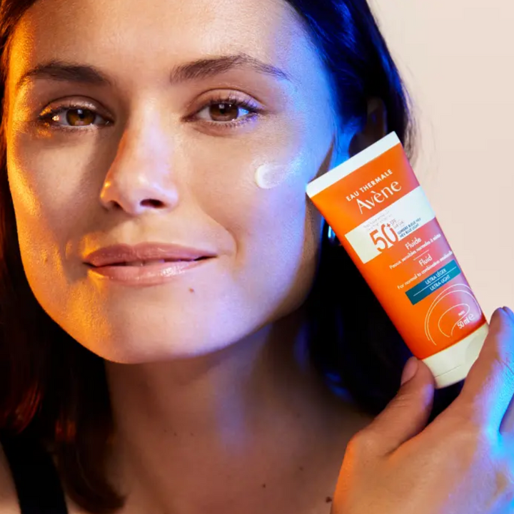 Avene Fluid SPF50+ Normal-Combination Skin - 50ml | افين واقي شمسي للبشرة العادية و المختلطة مع عامل حماية 50 % - 50 مل