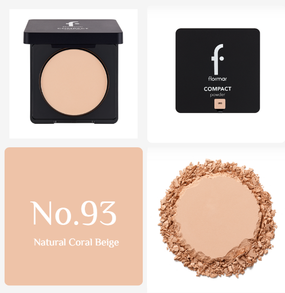 Flormar C.Powder Compact Powder - 11g  | فلورمار سي  كومباكت باودر - 11 غرام