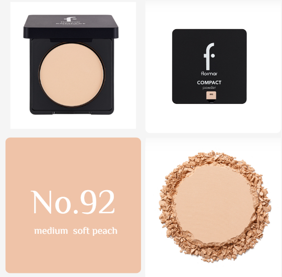 Flormar C.Powder Compact Powder - 11g  | فلورمار سي  كومباكت باودر - 11 غرام