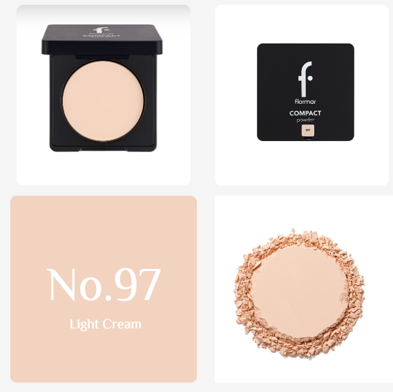Flormar C.Powder Compact Powder - 11g  | فلورمار سي  كومباكت باودر - 11 غرام