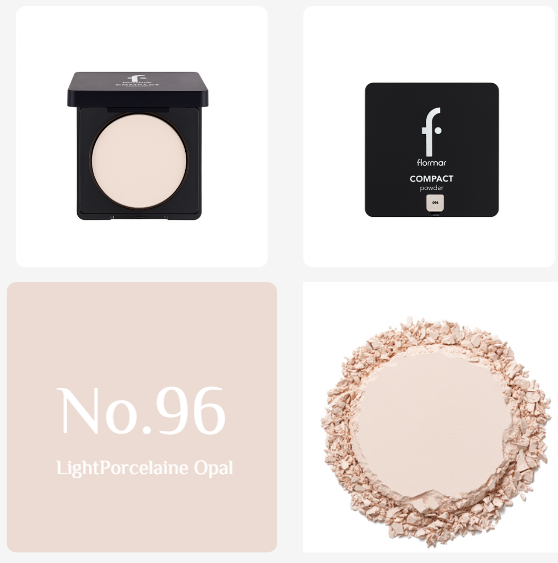 Flormar C.Powder Compact Powder - 11g  | فلورمار سي  كومباكت باودر - 11 غرام