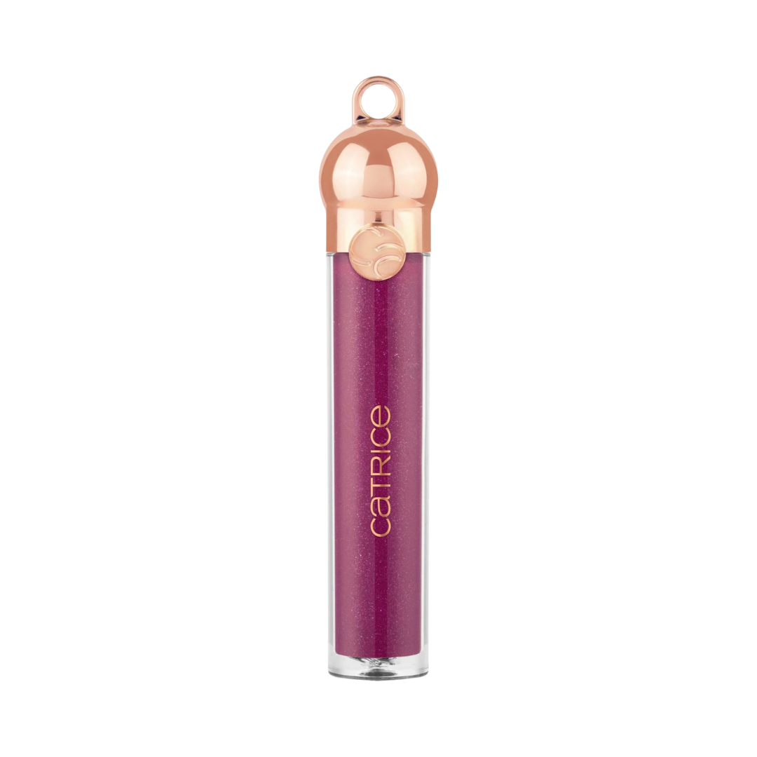 Catrice Hollyglazing Glazing Lip Colour glossy pink lip gloss 2.7 ml clear tube with gold cap