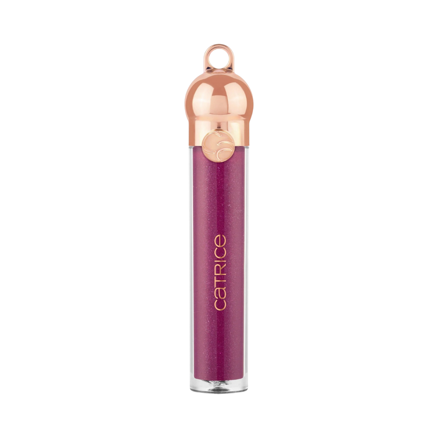 Catrice Hollyglazing Glazing Lip Colour glossy pink lip gloss 2.7 ml clear tube with gold cap