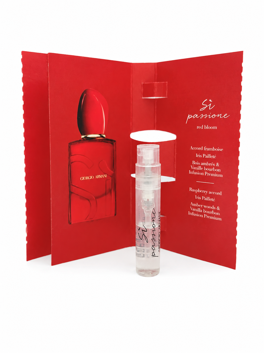Giorgio Armani Sample Si Passione RED BLOOM EDP 1,2 ml  |  عينة جورجيو ارماني عطر سي ريد بلوم باشون - 1,2مل