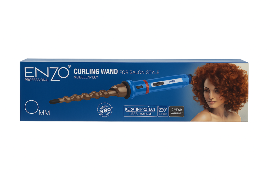 Enzo hair straightener | جهاز فير للشعر من انزو - القطر 9 مم
