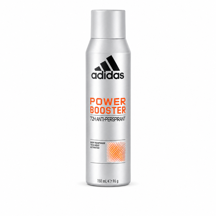 Adidas Power Booster Antyperspirant Spray -150ml | اديداس بخاخ مزيل تعرق باور بوستر - 150 مل
