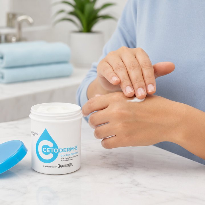 Bennetts Cetoderm-E Emulsifying Ointment - 450ml | بنيتس مرهم مرطب للبشرة - 450 مل