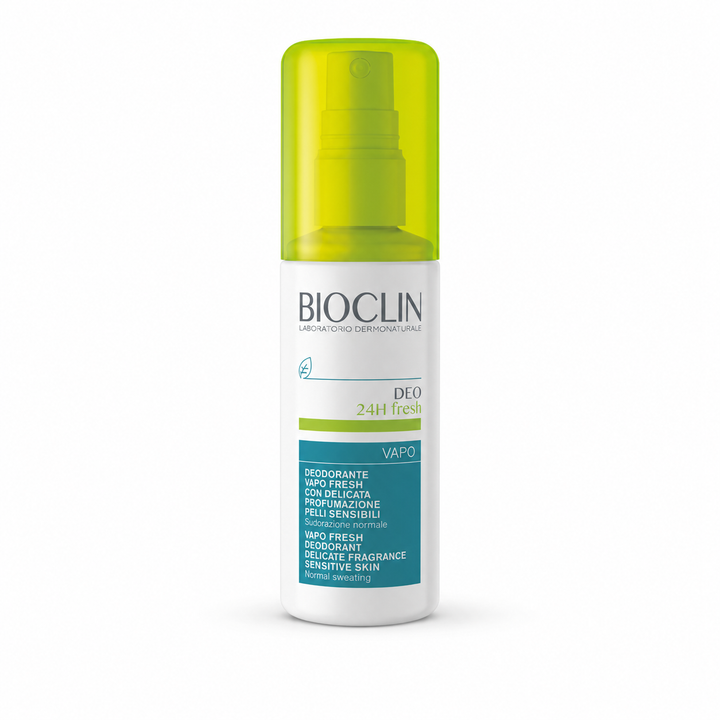 BIOCLIN Deo 24h Fresh Deodorante Vapo Fresh Sensitive Skin - 100ml | بايو كلين بخاخ مزيل تعرق للبشرة الحساسة - 150 مل