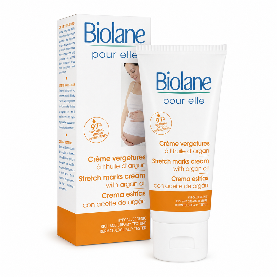 Biolane Anti-Stretch Mark Cream - 200ml | بايولان كريم مضاد لعلامات تمدد الجلد - 200 مل