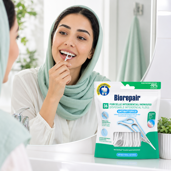 Biorepair Disposable Interdental Floss | بايوريبير خيط تنظيف الأسنان
