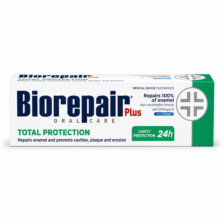 Biorepair Plus Total Protection - 75 ml | بيو ريبير معجون أسنان عناية كاملة - 75 مل