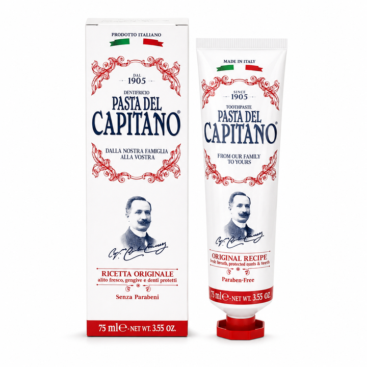 CAPITANO Ricetta Originale Toothpaste - 75ml | كابيتانو معجون اسنان - 75 مل
