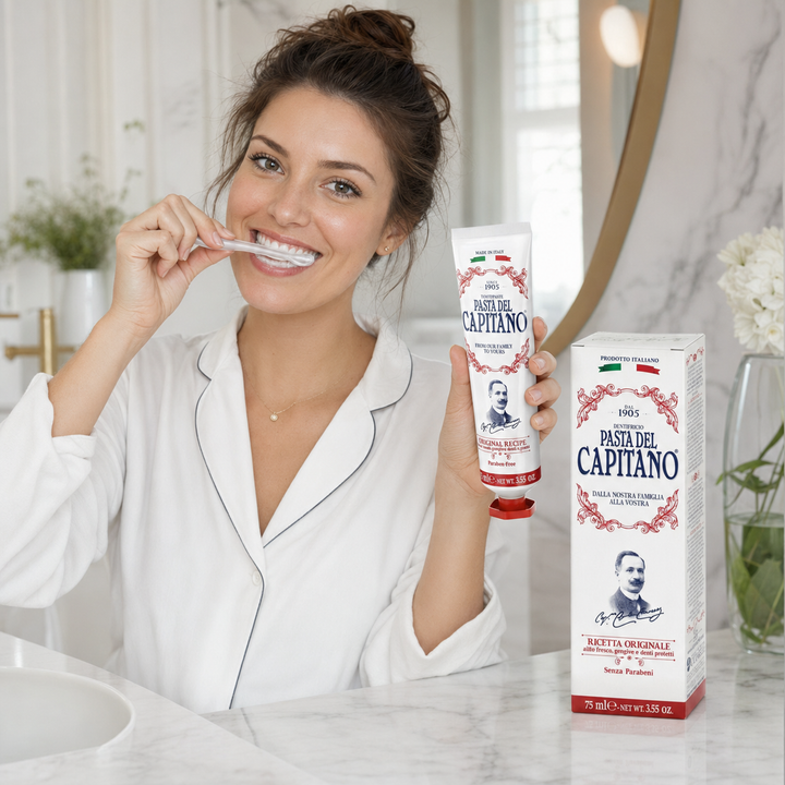 CAPITANO Ricetta Originale Toothpaste - 75ml | كابيتانو معجون اسنان - 75 مل