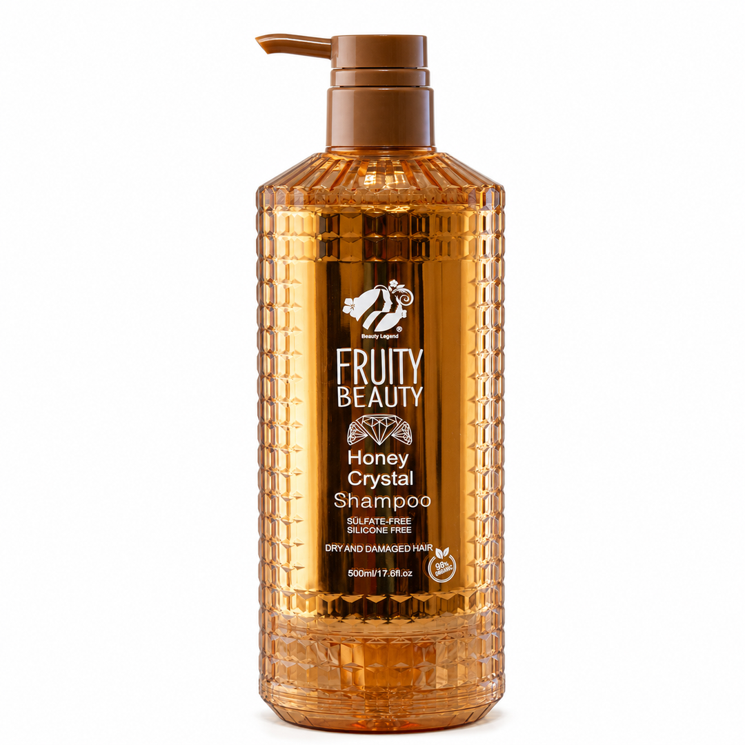 FRUITY BEAUTY Honey Crystal Shampoo - 500ml | فروتي بيوتي شامبو بالعسل - 500 مل