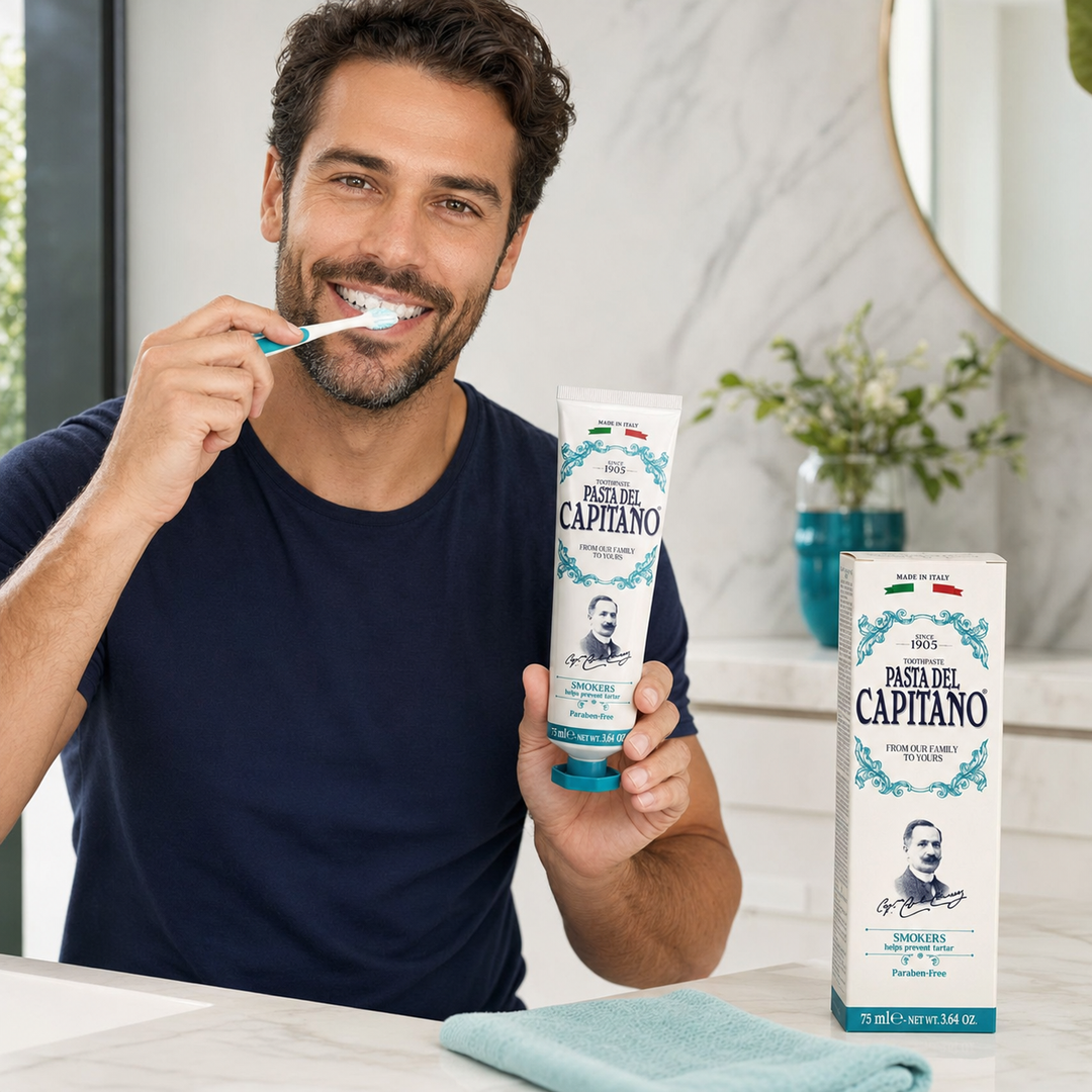 CAPITANO Smokers Toothpaste - 75ml | كابيتانو معجون أسنان للمدخنين - 75 مل