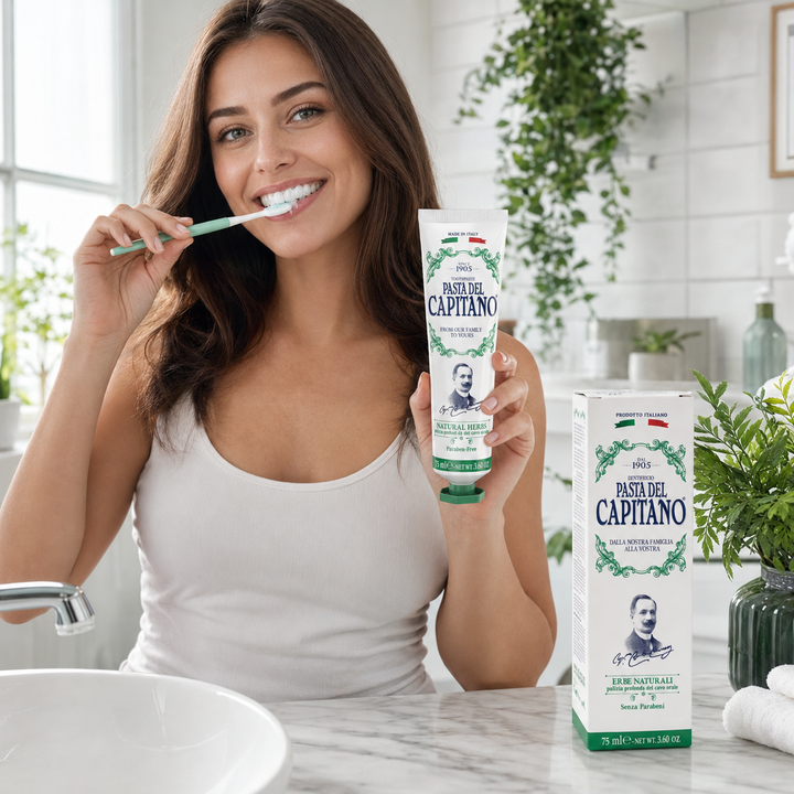 Capitano Gum Protection For Gingivitis Toothpaste - 75ml | كابيتانو معجون اسنان للثه الحساسه - 75 مل