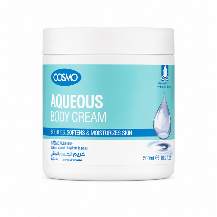 COSMO Aqueous Body Cream - 500ml | كوزمو كريم للجسم - 500 مل
