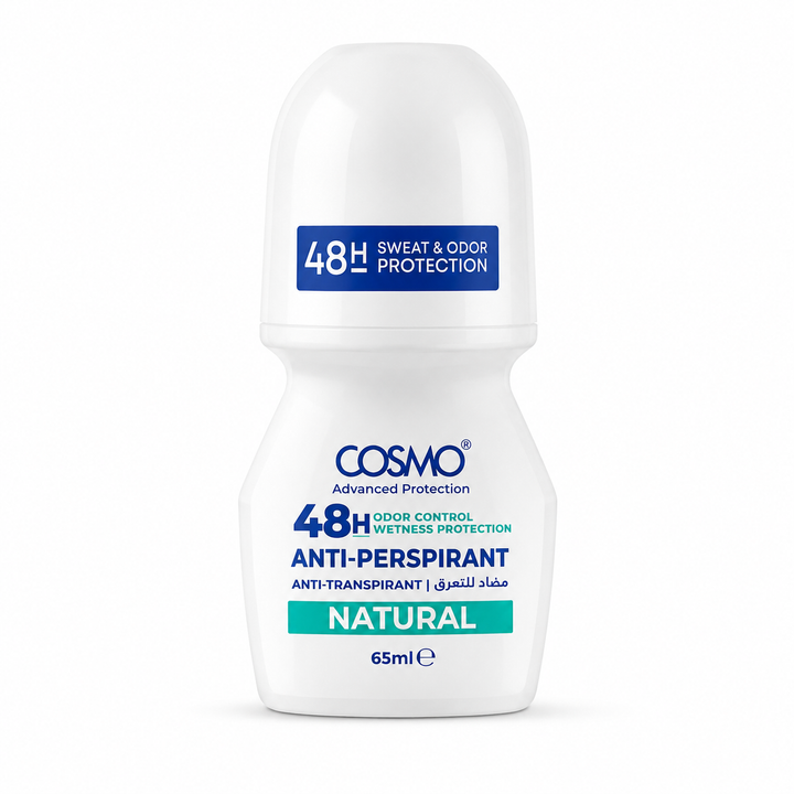 COSMO Anti-Perspirant 48h Natural - 65ml | كوزمو مضاد للتعرق طبيعي لمدة 48 ساعة - 65 مل