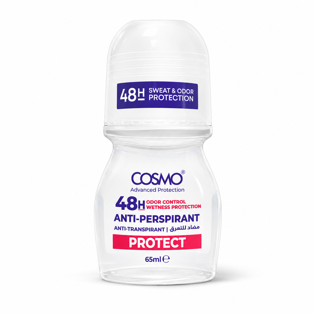 COSMO Anti-Perspirant 48h Protect - 65ml | كوزمو مزيل تعرق رول اون - 65 مل