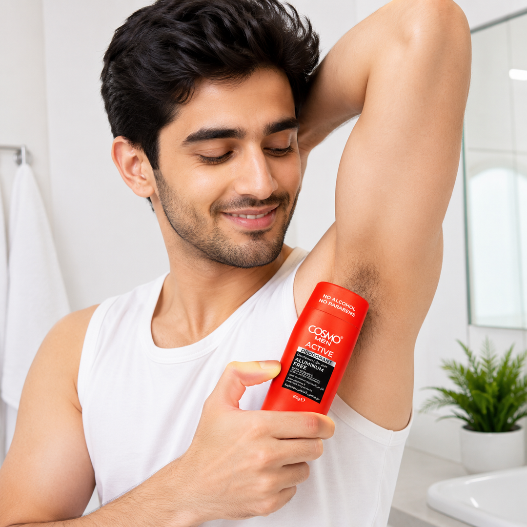 COSMO Men active Deodorant - 65g | كوزمو مزيل تعرق للرجال - 65 غرام