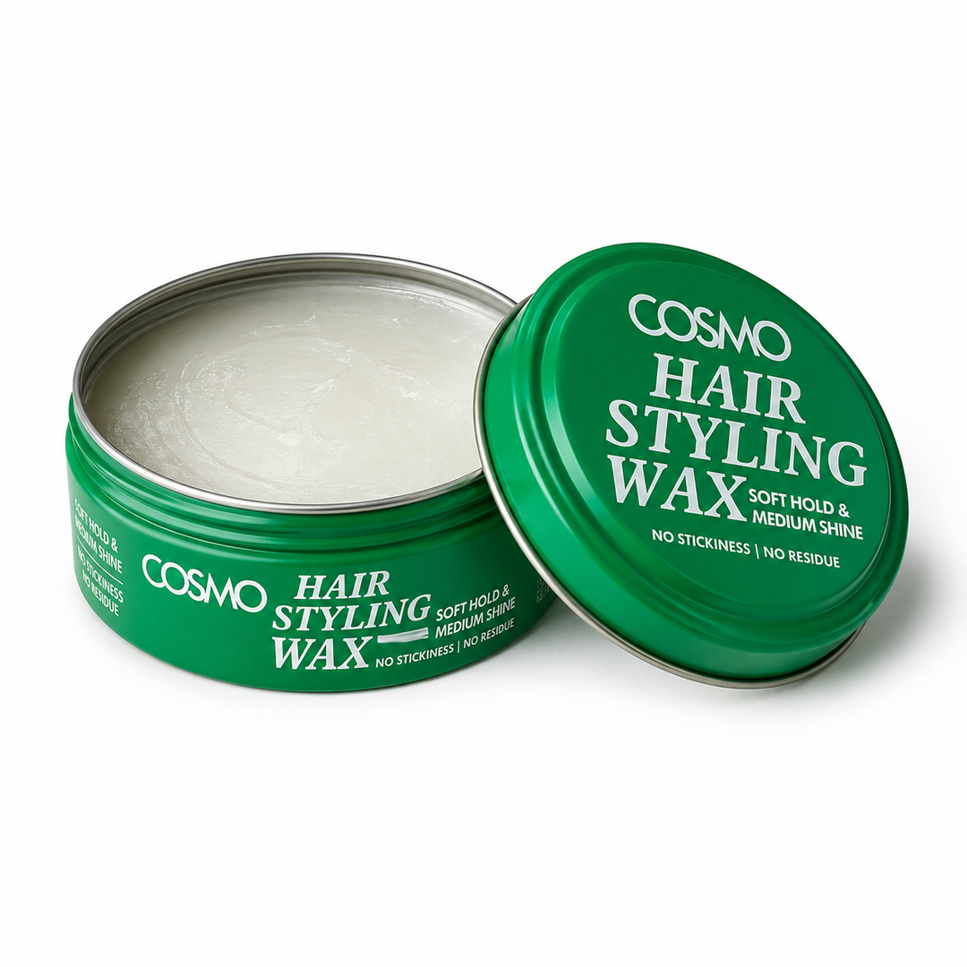 COSMO Hair Styling Wax Soft Hold and Medium Shine - 100g | كوزمو واكس تصفيف الشعر - 100 غرام
