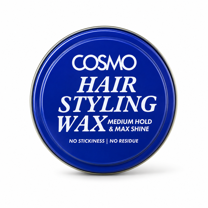 COSMO Hair Styling Wax Medium Hold & Max Shine - 100g | كوزمو واكس لتصفيف الشعر - 100 غ