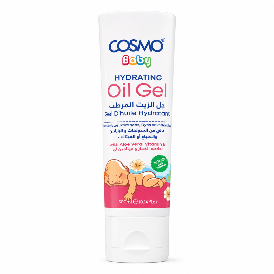Cosmo Baby Hydrating Oil Gel - 300ml | جل زيت مرطّب للأطفال من كوزمو – 300 مل