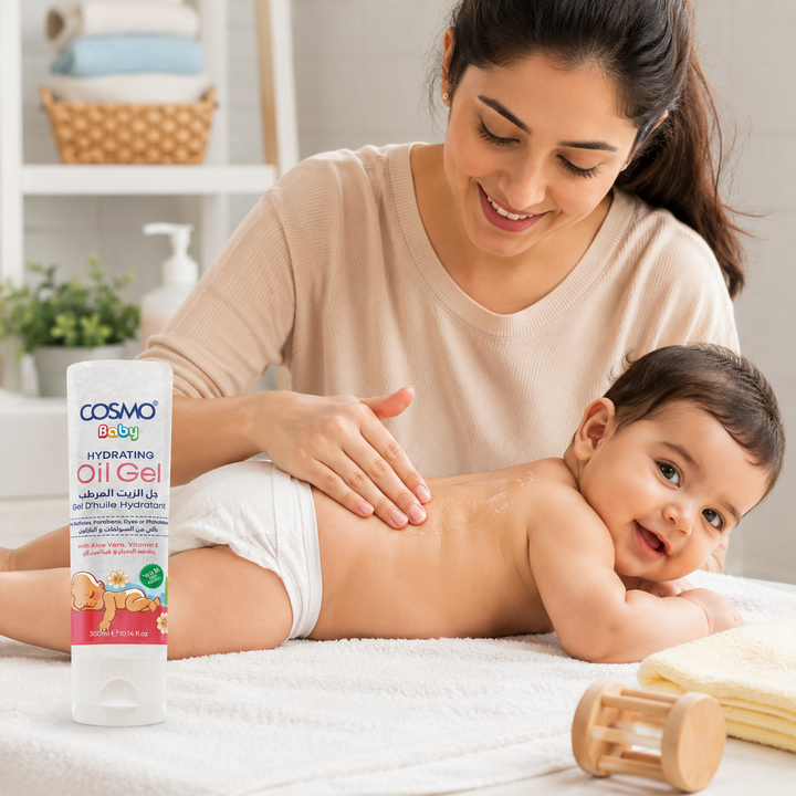 Cosmo Baby Hydrating Oil Gel - 300ml | جل زيت مرطّب للأطفال من كوزمو – 300 مل