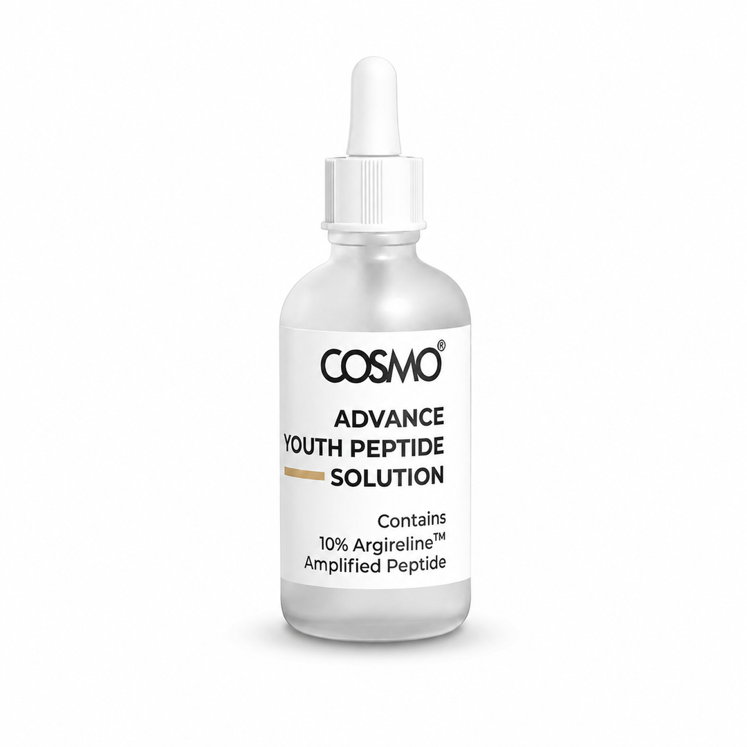 COSMO ADVANCE YOUTH PEPTIDE SOLUTION - 30ml | كوزمو أدفانس سيروم الببتيدات للوجه- 30 مل