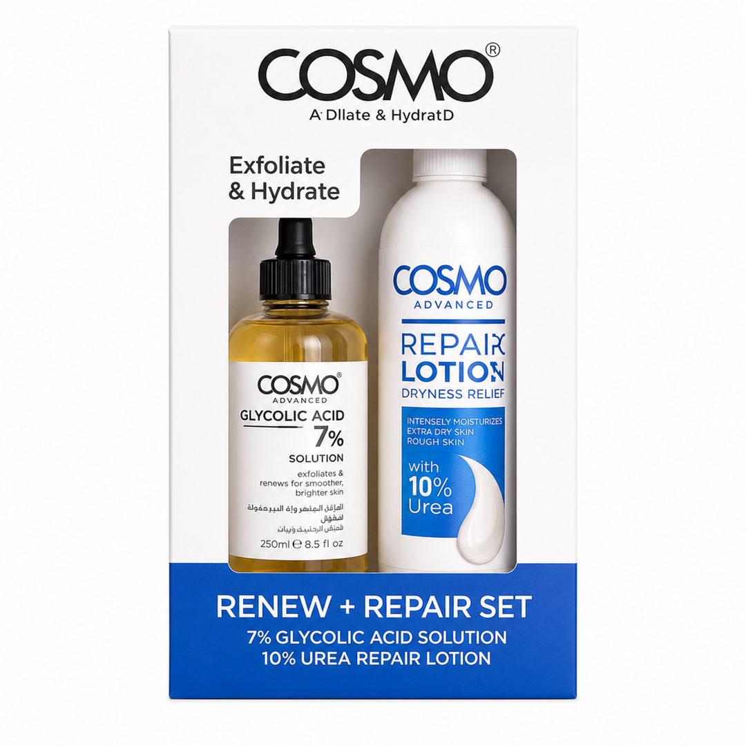 COSMO Exfoliate & Hydrate - 250x316ml | كوزمو - مقشر ومرطب - 250 × 316 مل