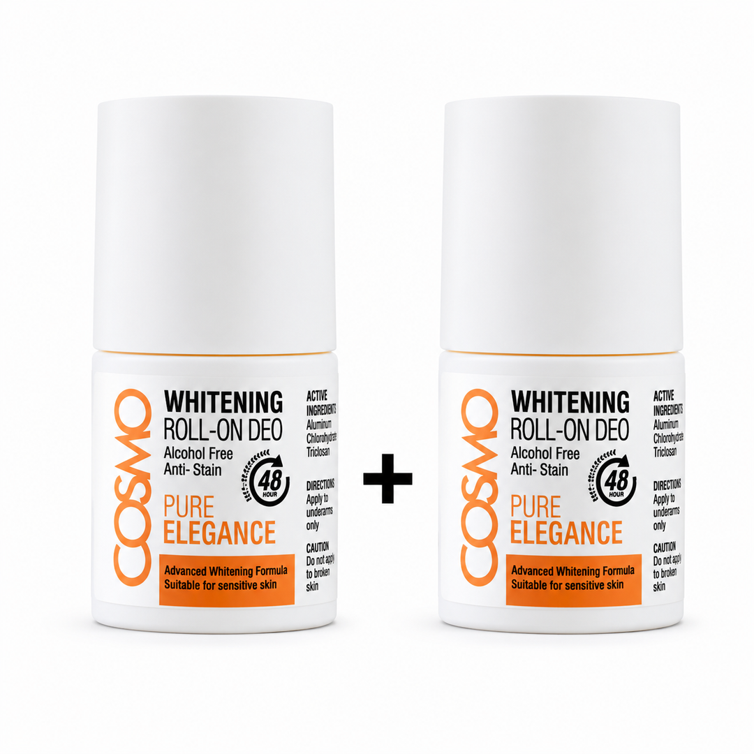 COSMO 2 Pc Offer Pack Whitening Roll- One Deo 48H | عرض COSMO عبوتين – مزيل عرق رول لتفتيح الإبط لمدة 48 ساعة