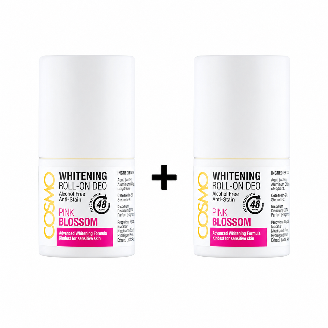 COSMO 2 Pc Offer Pack Whitening Roll- One Deo 48H | عرض COSMO عبوتين – مزيل عرق رول لتفتيح الإبط لمدة 48 ساعة