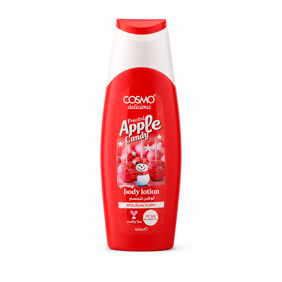COSMO Apple Candy Yummy Body Lotion - 400ml| كوزمو لوشن الجسم -400 مل