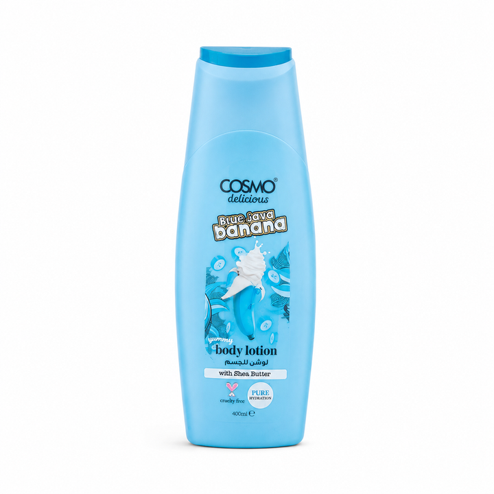 COSMO Blue Java Banana Yummy Body Lotion - 400ml| كوزمو لوشن للجسم -400 مل