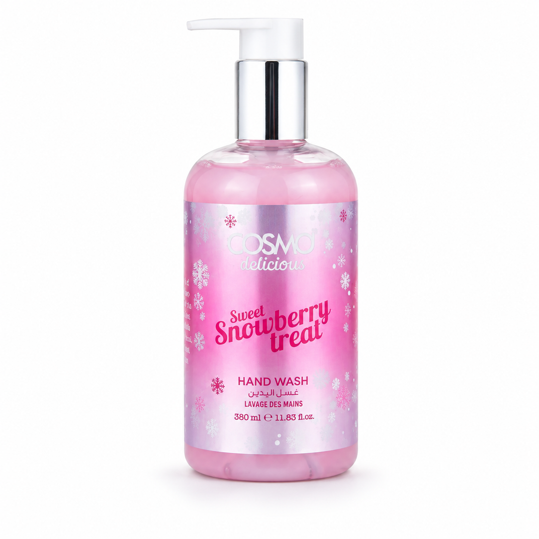 Cosmo Sweet Snowberry Treat Hand Wash - 380ml | كوزمو غسول لليدين سنوبيري تريت - 380 مل
