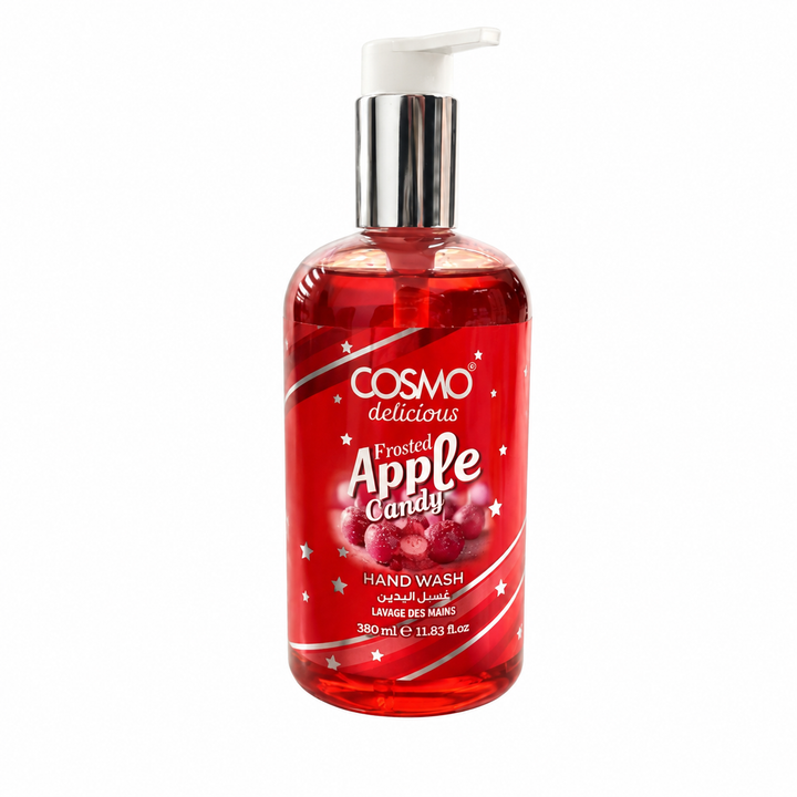 COSMO Frosted Apple Candy Hand Wash - 380ml | كوزمو غسول يدين تفاح لذيذ - 380 مل