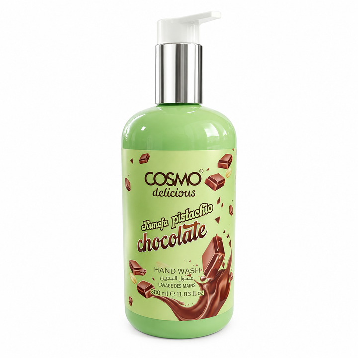 COSMO Kunafa Pistachio Chocolate - 380ml | كوزمو غسول يدين بنكهة فستق الشوكولاتة - 380 مل