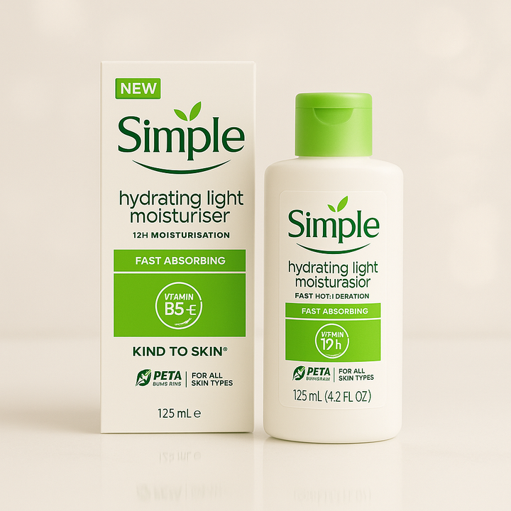 Simple Hydrating Light Moisturiser - 125ml | سمبل مرطب خفيف القوام - 125 مل