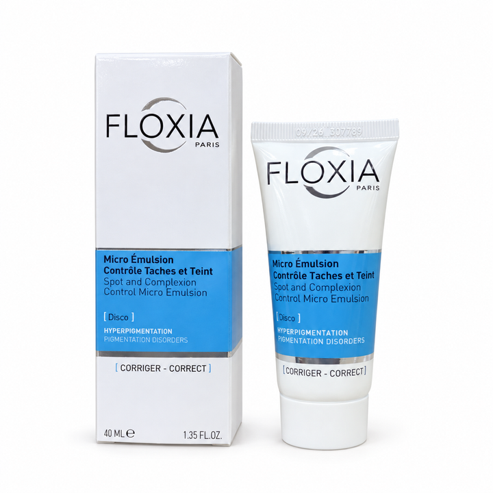 Floxia Disco Spot And Complexion Control Micro Emulsion For Pigmentation Disorders - 40ml | فلوكسيا كريم التحكم في البقع والبشرة لاضطرابات التصبغ - 40 مل
