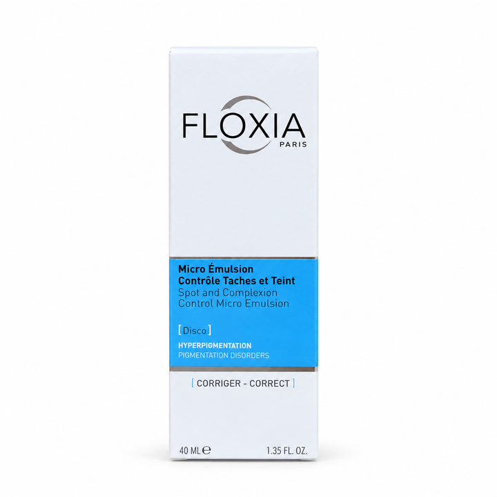 Floxia Disco Spot And Complexion Control Micro Emulsion For Pigmentation Disorders - 40ml | فلوكسيا كريم التحكم في البقع والبشرة لاضطرابات التصبغ - 40 مل