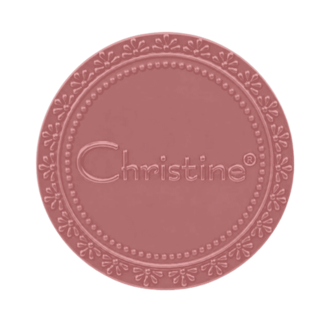 Christine Compact Powder Spf+ 15 - 12g | كريستين كومباكت بودرة مضغوطة للوجه بعامل حماية SPF 15 – 12 غ