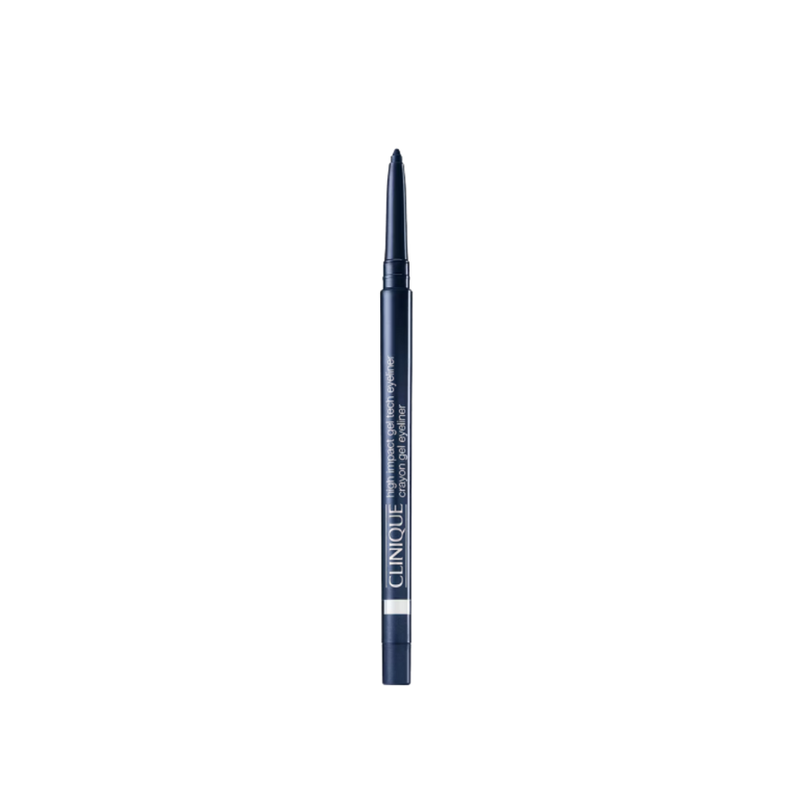 Clinique High Impact Gel Tech Eyeliner dark navy pencil with twist-up tip and white accent
