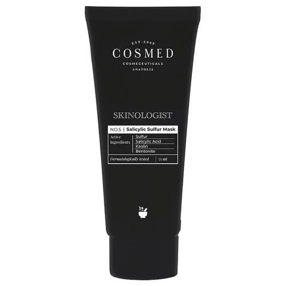Cosmed Skinologist Salicylic Sulfur Mask - 75ml | كوزميد ماسك الساليسيليك والكبريت - 75 مل