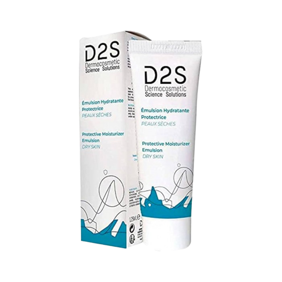 D2S Protective Moisturizer Emulsion - 150ml | دي تو اس مرطب للبشرة الجافة والعادية - 150 مل