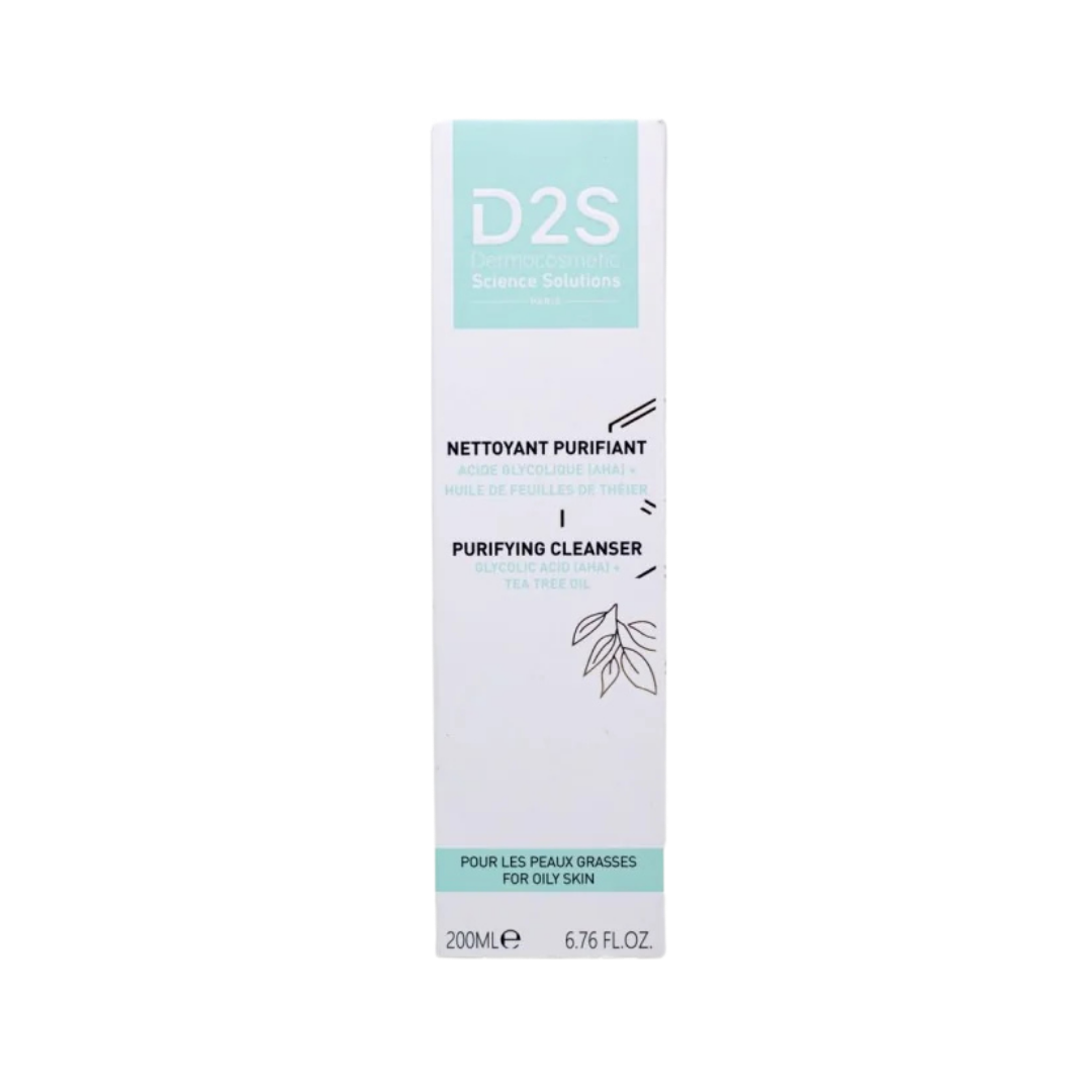 D2S Purifying Cleanser - 200ml | دي تو اس غسول للبشرة الدهنية والمختلطة - 200 مل