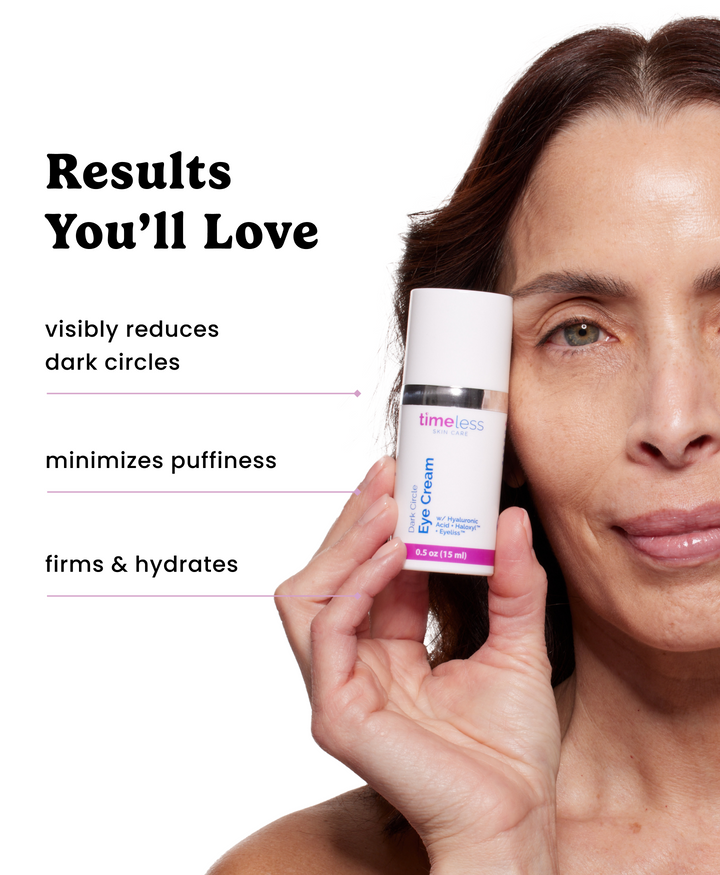 timeless Skin Care Dark Circle Eye Cream with Hyaluronic Acid + Haloxyl + Eyeliss - 15ml | تايم ليس كريم عين دوائر داكنة - 15مل #4