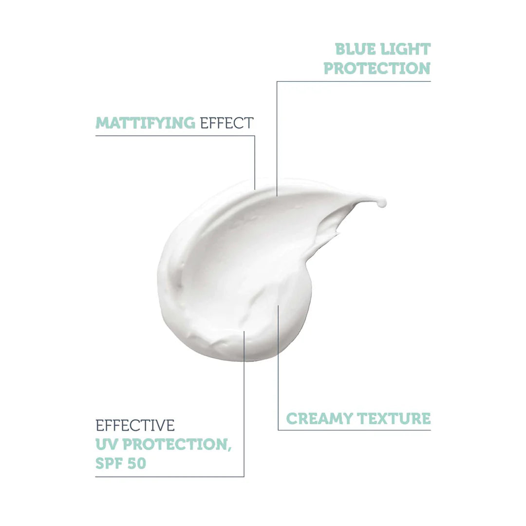 The purest Solutions SPF 50 Dry Touch Protection - 50 ml | ذا بيوريست واقي شمسي دراي توتش بعامل حماية 50 ٪؜ - 50 مل