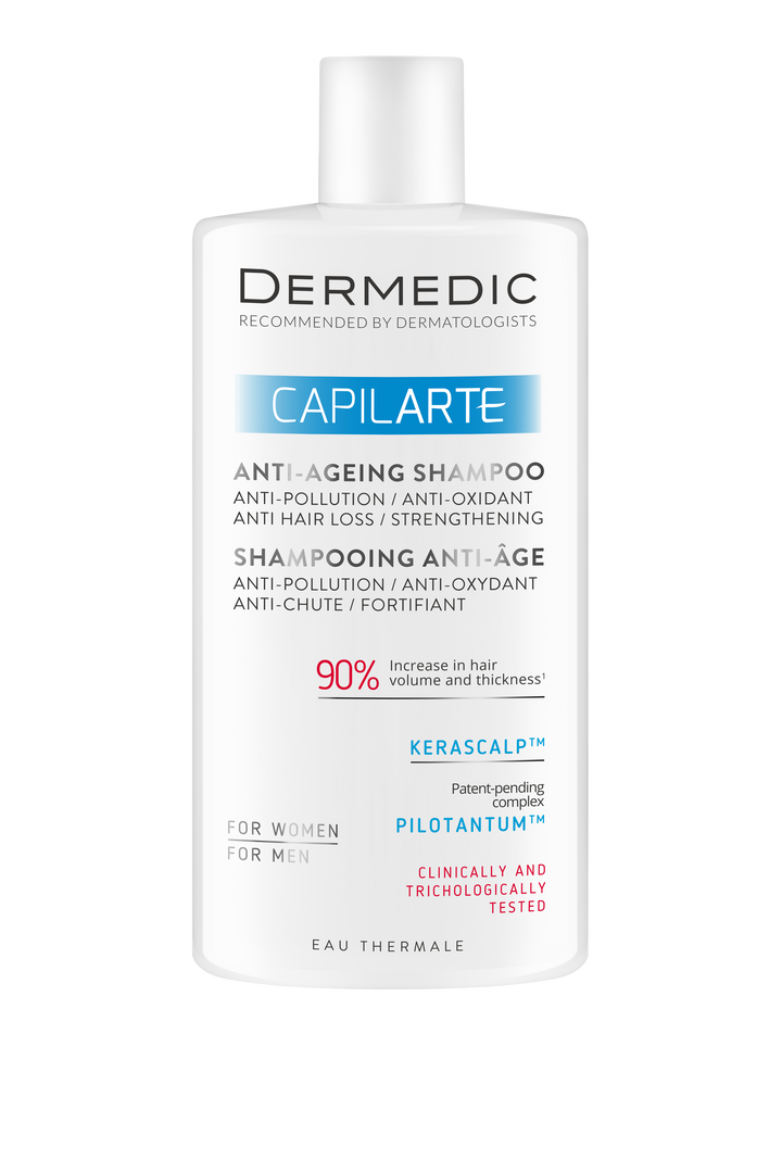 DERMEDIC CAPILARTE ANTI-AGEING SHAMPOO - 300 ML | ديرمديك شامبو مضاد لتقدم عمر الشعر - 300 مل